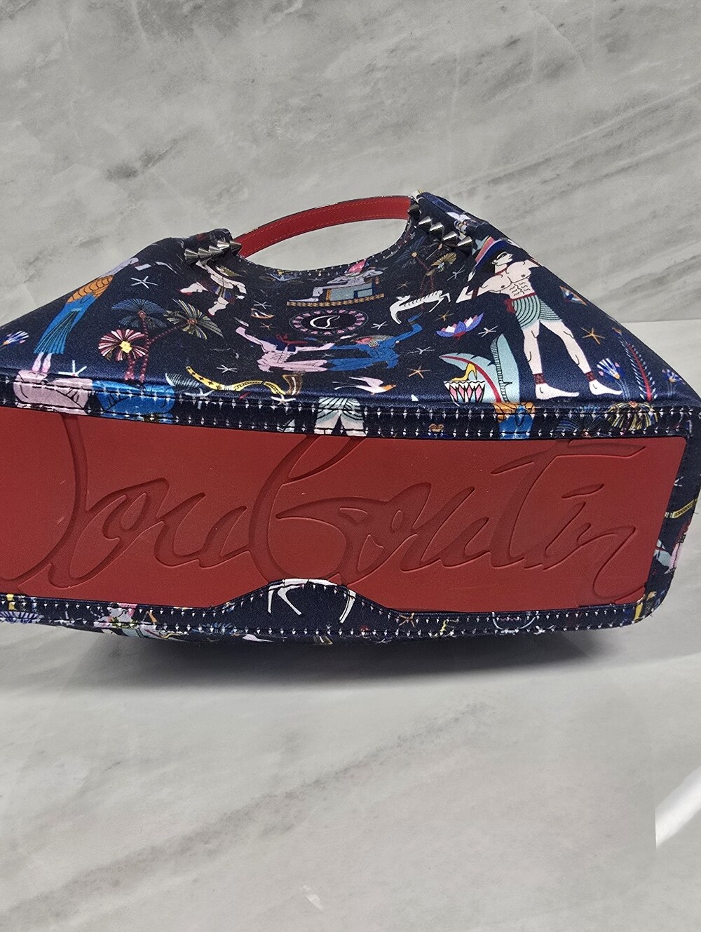 🔥Limited Edition🔥 Christian Louboutin Egyptian Cabarock Bag - NWOT - Picture 5 of 7